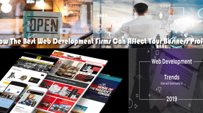 How The Best Web Development Firms Can Affect Your Business Profile