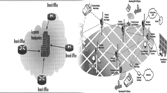 The Topology of an Enterprise Network